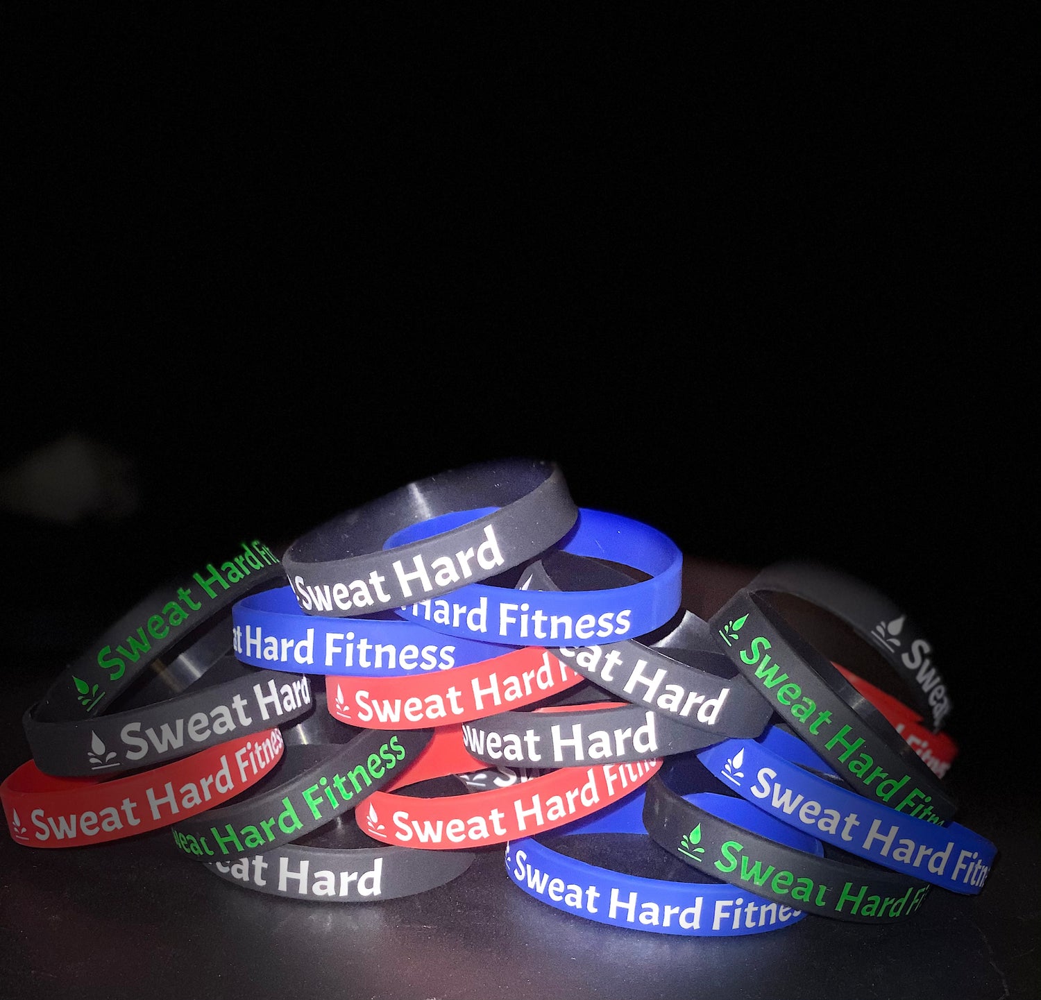 SWEAT HARD FITNESS WRIST BANDS